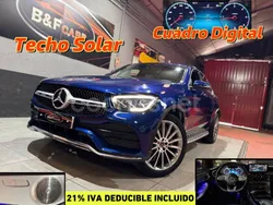 Azul Usado 2021 Mercedes GLC220 Coupe | 43.990 € (Precio justo)