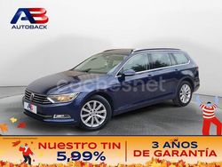 Azul Usado 2017 VW Passat Edition Familiar | 13.650 € (Precio justo)