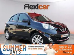 Negro Usado 2016 Nissan Micra Acenta Utilitario | 10.790 € (Un poco caro)