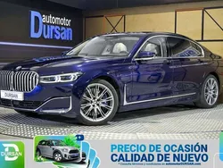 Azul Usado 2021 BMW 745e Comfort Edition Berlina | 75.990 €