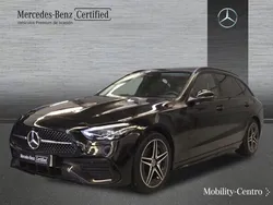 Inval. black nonmetallic color paint Usado 2023 Mercedes C220 AMG line Familiar | 49.900 €