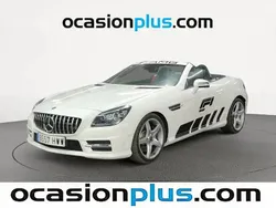 Blanco Usado 2014 Mercedes SLK250 AMG Descapotable | 24.500 € (Precio justo)