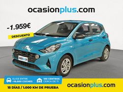 Azul Usado 2022 Hyundai i10 Utilitario | 10.550 € (Precio justo)