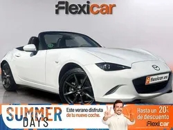 Blanco Usado 2017 Mazda MX5 Inclusive Descapotable | 21.990 € (Precio justo)