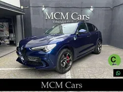 Gris / plata Usado 2019 Alfa Romeo Stelvio Quadrifoglio SUV | 42.999 € (Precio justo)