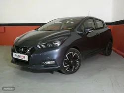 Gris Usado 2021 Nissan Micra Acenta Utilitario | 12.850 € (Precio justo)