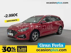 Rojo Usado 2021 Hyundai i30 Familiar | 17.490 € (Precio justo)