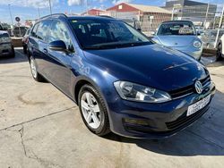 Azul Usado 2015 VW Golf VII Advance Familiar | 9995 € (Precio justo)