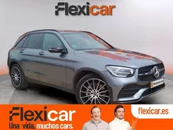 Gris Usado 2021 Mercedes GLC220 SUV | 32.990 € (Super precio)
