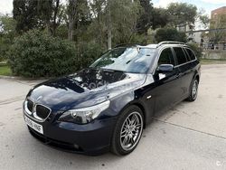 Negro Usado 2007 BMW 525 Familiar | 4900 € (Buen precio)