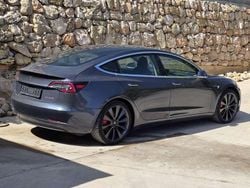 Gris Usado 2021 Tesla Model 3 Performance Berlina | 19.990 €