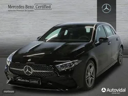 Negro Usado 2024 Mercedes A180 AMG line Berlina | 32.900 € (Precio justo)
