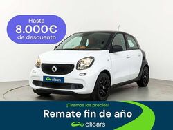 Blanco Usado 2017 Smart ForFour Passion Utilitario | 9490 € (Buen precio)