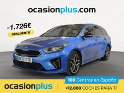 Azul Usado 2019 Kia Ceed GT GT-Line Familiar | 17.990 € (Precio justo)