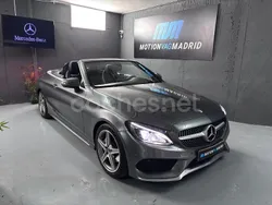 Gris / plata Usado 2017 Mercedes C220 Descapotable | 26.499 € (Precio justo)