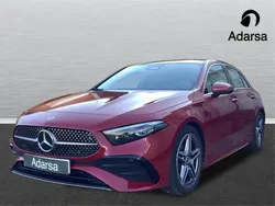 Rojo Usado 2023 Mercedes A180 Advanced Berlina | 31.900 € (Precio justo)