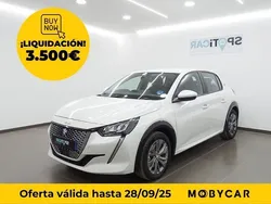 Blanco Usado 2021 Peugeot e-208 Active Utilitario | 18.995 € (Precio justo)