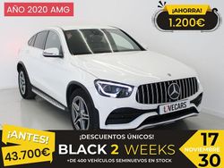Blanco Usado 2020 Mercedes GLC300 AMG Coupe | 42.500 € (Precio justo)