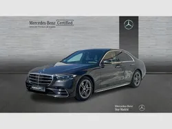 Gris Usado 2021 Mercedes S350 AMG line Berlina | 72.990 € (Precio justo)