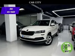 Blanco Usado 2021 Skoda Karoq Ambition SUV | 18.999 € (Precio justo)