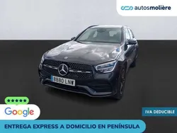 Gris Usado 2021 Mercedes GLC200 SUV | 39.500 € (Precio justo)