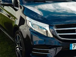 Azul Usado 2018 Mercedes V250 Exclusive Monovolumen | 44.990 € (Precio justo)