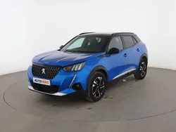 Azul Usado 2021 Peugeot 2008 GT-line SUV | 17.499 € (Precio justo)