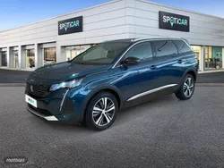 Azul Usado 2024 Peugeot 5008 Allure Monovolumen | 26.300 € (Un poco caro)