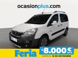 Blanco Usado 2015 Peugeot Partner Outdoor Van | 10.650 € (Super precio)