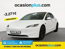 Eléctrico Usado 2024 Tesla Model 3 RWD Berlina | 35.990 € (Un poco caro)