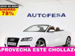 Blanco Usado 2009 Audi A5 Cabriolet S-Line Descapotable | 14.350 € (Precio justo)
