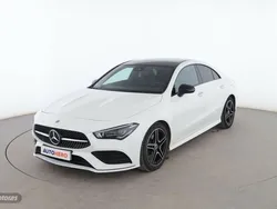 Blanco Usado 2020 Mercedes CLA200 AMG line Berlina | 29.899 € (Precio justo)