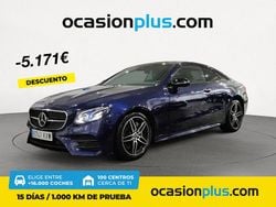 Azul Usado 2018 Mercedes E300 Coupe | 35.990 € (Precio justo)
