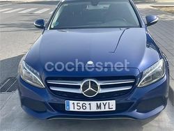 Azul Usado 2015 Mercedes C300 Elegance Familiar | 15.390 €