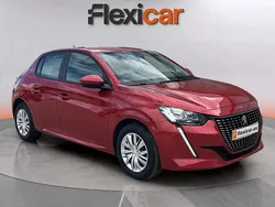 Rojo Usado 2021 Peugeot 208 Active Utilitario | 10.790 € (Buen precio)