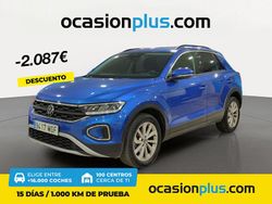 Azul Usado 2023 VW T-Roc Life SUV | 22.960 € (Precio justo)