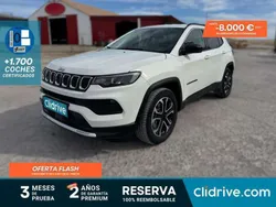 Blanco Usado 2023 Jeep Compass Limited SUV | 25.790 € (Buen precio)
