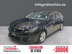 Negro Usado 2021 Peugeot 308 Active Berlina | 14.500 € (Precio justo)