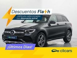 Gris Usado 2021 Mercedes GLC300 SUV | 39.390 € (Precio justo)