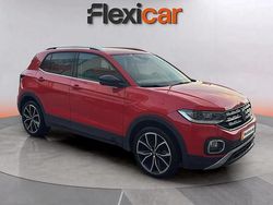 Rojo Usado 2021 VW T-Cross Sportline SUV | 18.990 € (Precio justo)