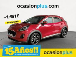 Rojo Usado 2020 Ford Puma Gen-E Titanium SUV | 18.500 € (Precio justo)