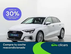 Blanco Usado 2022 Audi A3 Sportback Advanced Utilitario | 22.290 € (Precio justo)