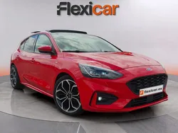 Rojo Usado 2018 Ford Focus ST-Line Berlina | 15.590 € (Precio justo)