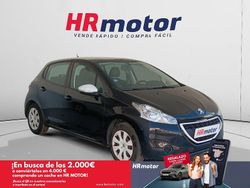 Negro Usado 2015 Peugeot 208 Utilitario | 6940 € (Precio justo)