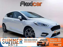 Blanco Usado 2019 Ford Fiesta ST-Line Utilitario | 13.790 € (Precio justo)