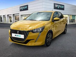 Amarillo Usado 2020 Peugeot 208 Allure Utilitario | 11.495 € (Un poco caro)