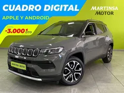 Gris Usado 2021 Jeep Compass SUV | 22.300 € (Precio justo)