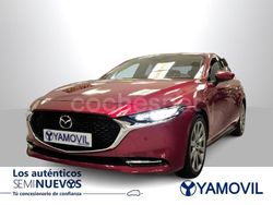 Rojo Usado 2023 Mazda 3 Exclusive-Line Berlina | 28.250 € (Un poco caro)