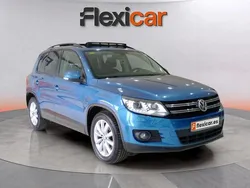 Azul Usado 2015 VW Tiguan SUV | 12.990 € (Precio justo)