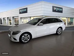 Blanco Usado 2019 Mercedes C220 Familiar | 27.990 € (Precio justo)
